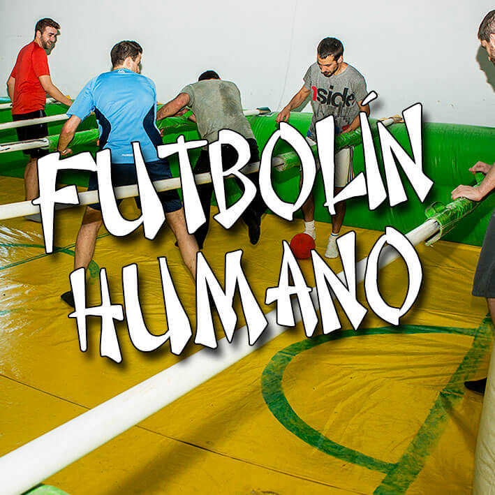 Futbolín Humano
